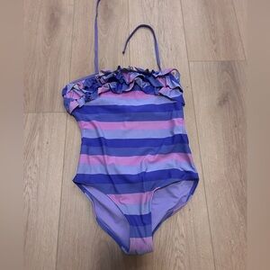 Xhilaration Girls One Piece Swim Suit Size 10